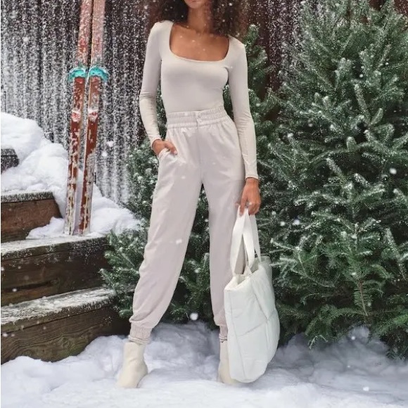 Abercrombie - Traveler Après Ski Pant (Cream) - Picture 1 of 9